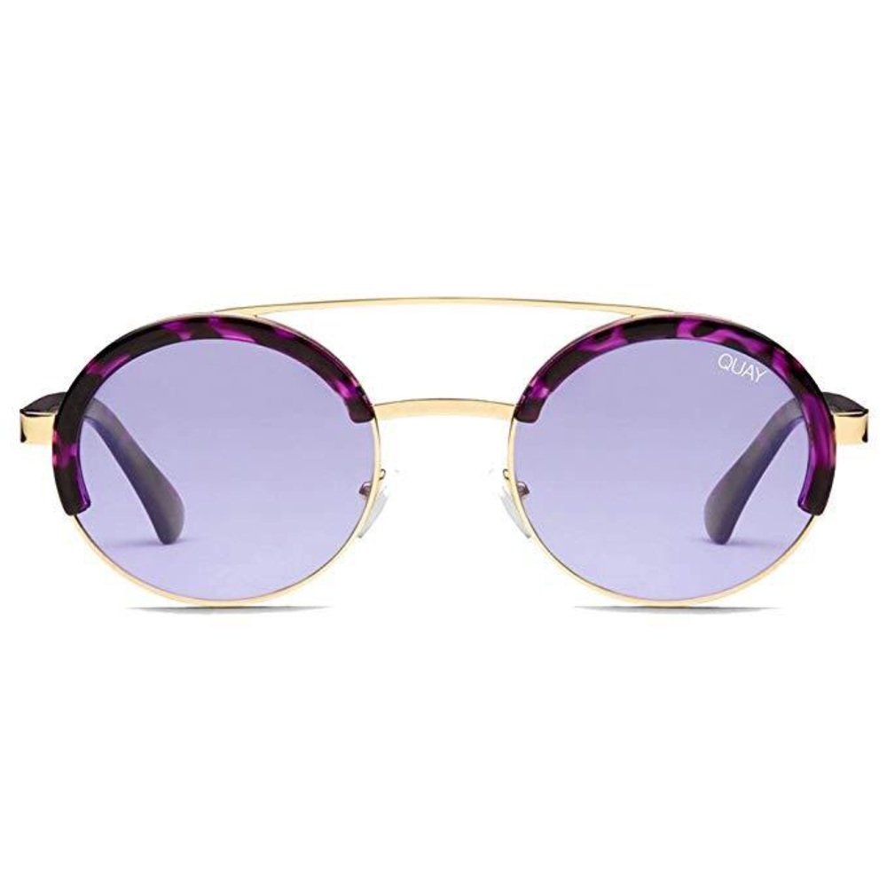 NWT Quay Australia Come Around Purple Sunglasses